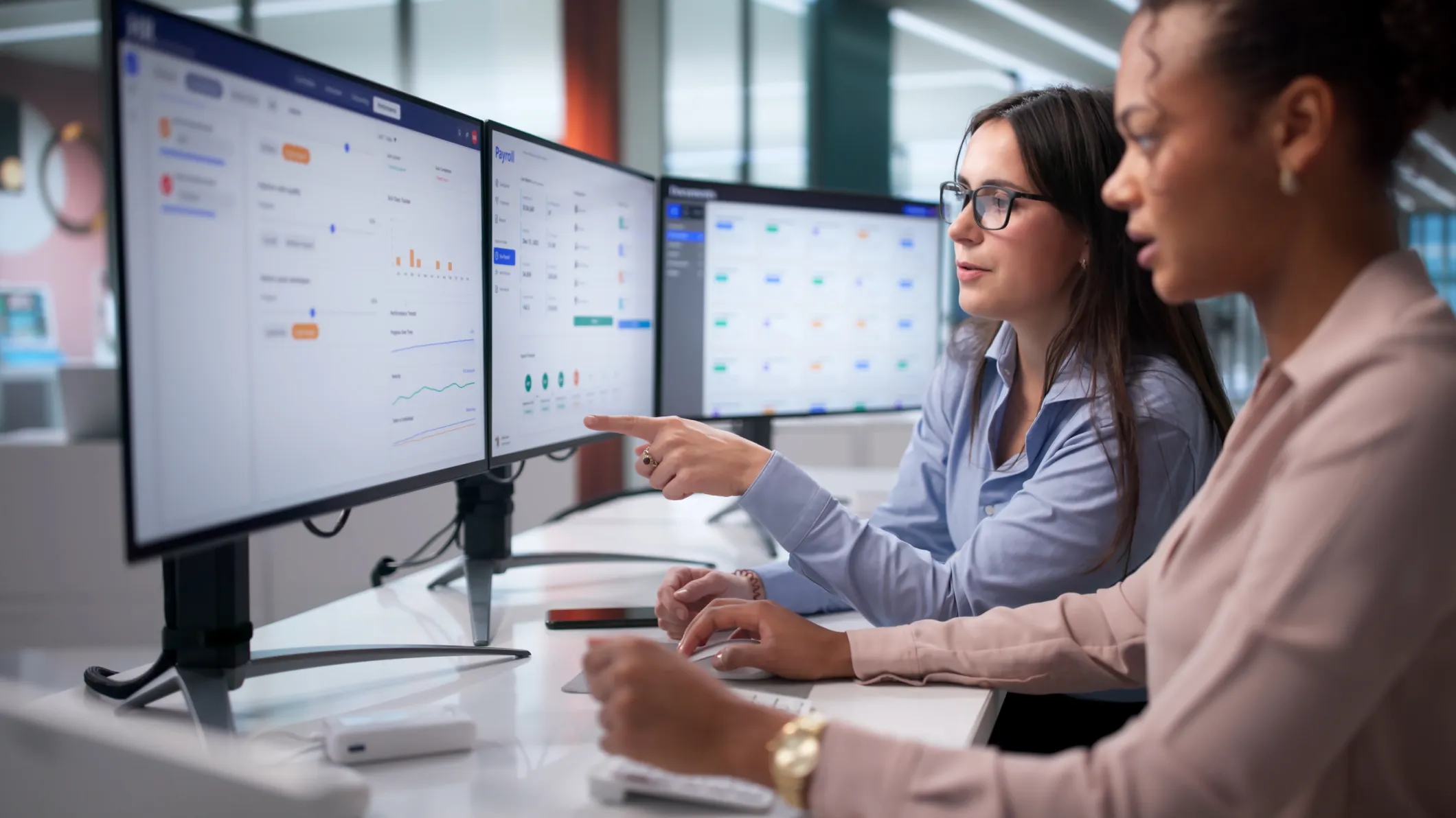 Payroll employees embracing the help of technology to cover staff shortage