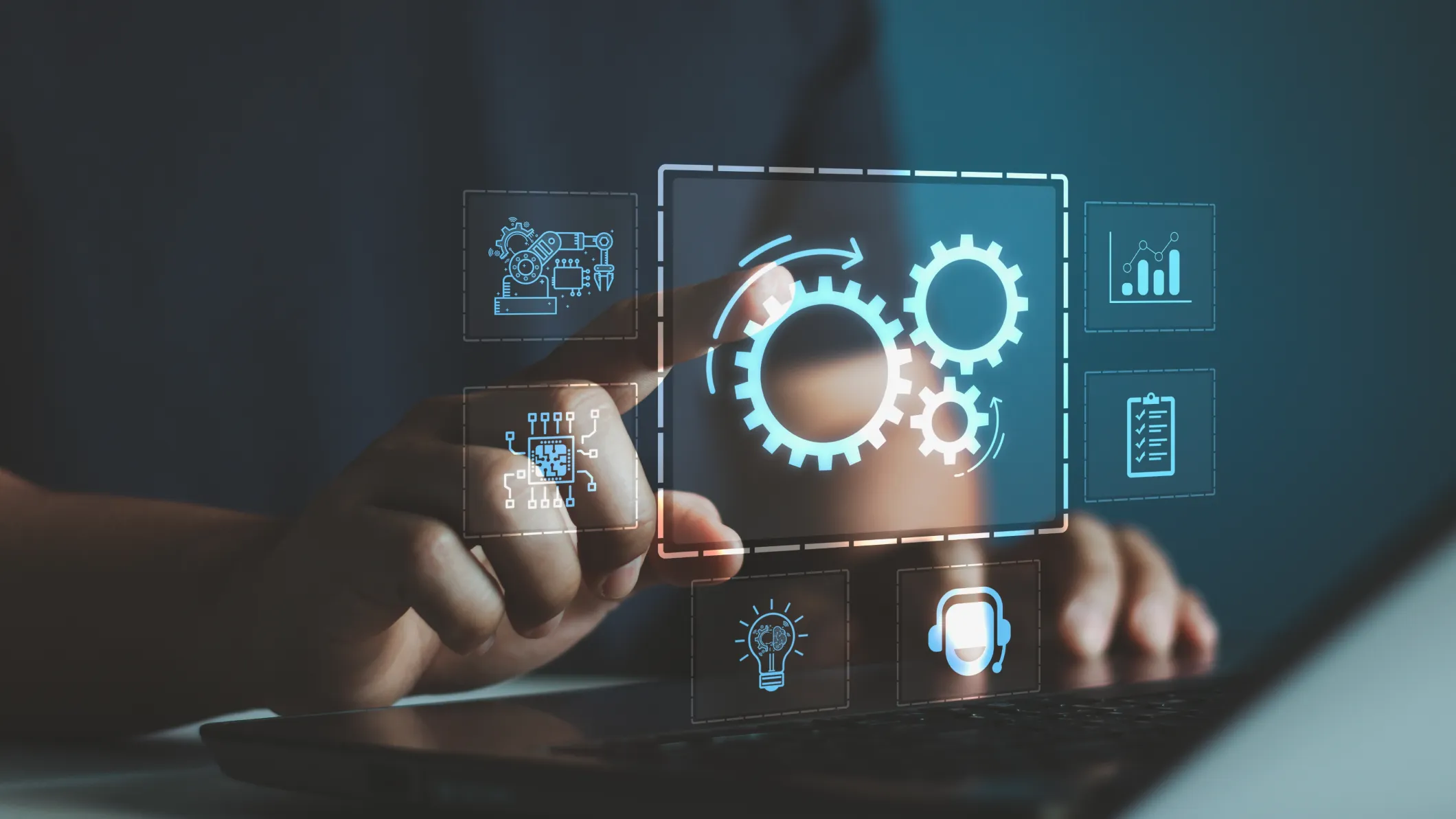 A manufacturing leader orchestrating operational change.