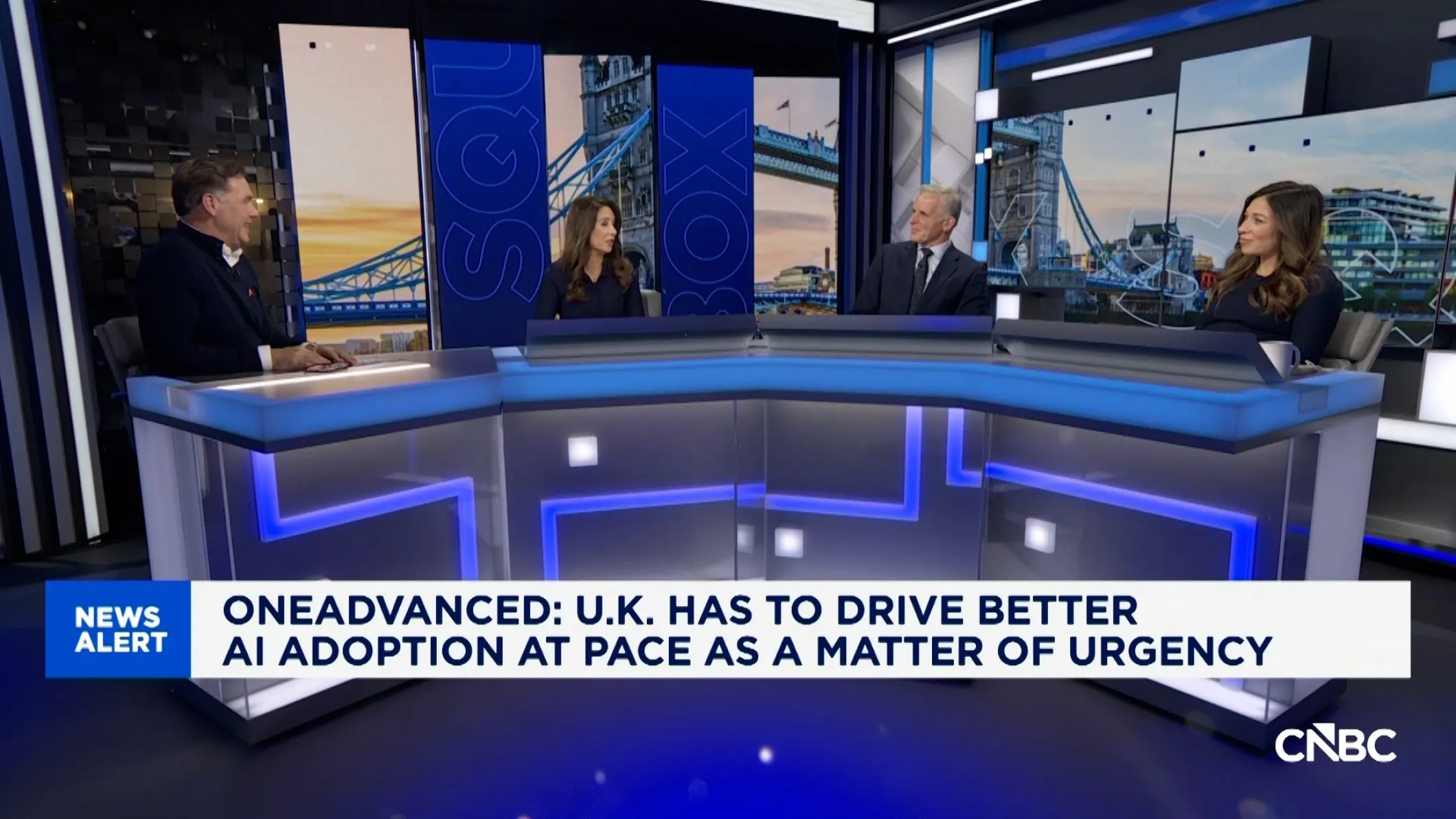 CNBC News Panel discussion with Simon Walsh