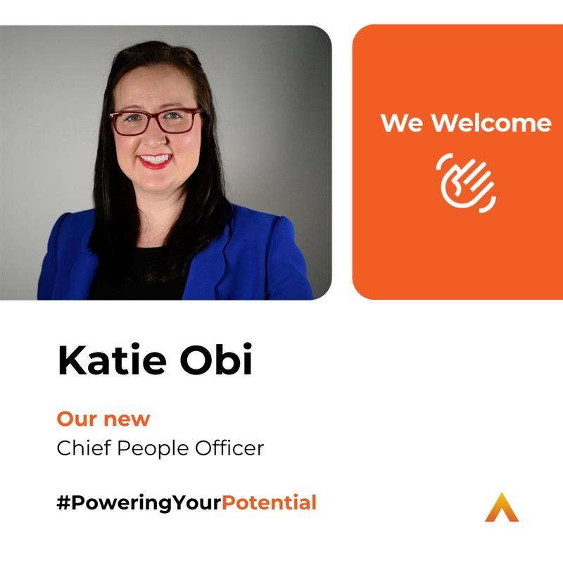 Katie Obi joins the team as Chief People Officer