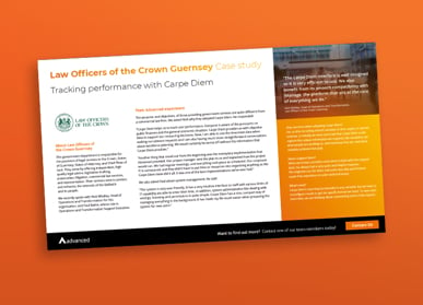 document cover over orange background