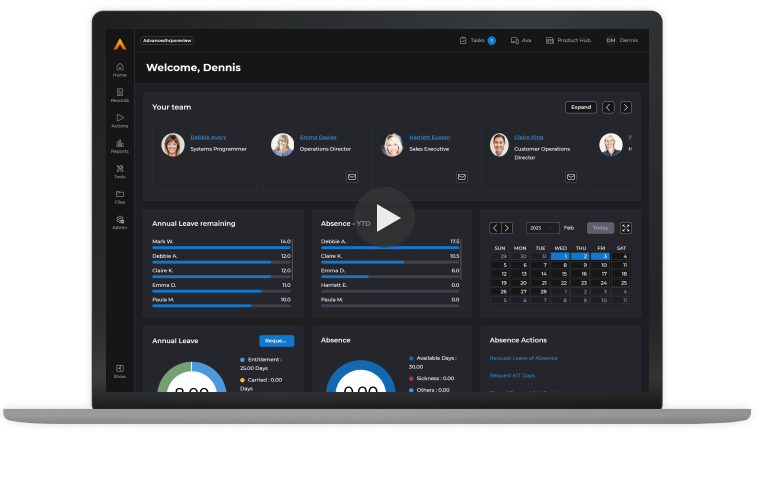 A UI image of the ClearReview software screen.