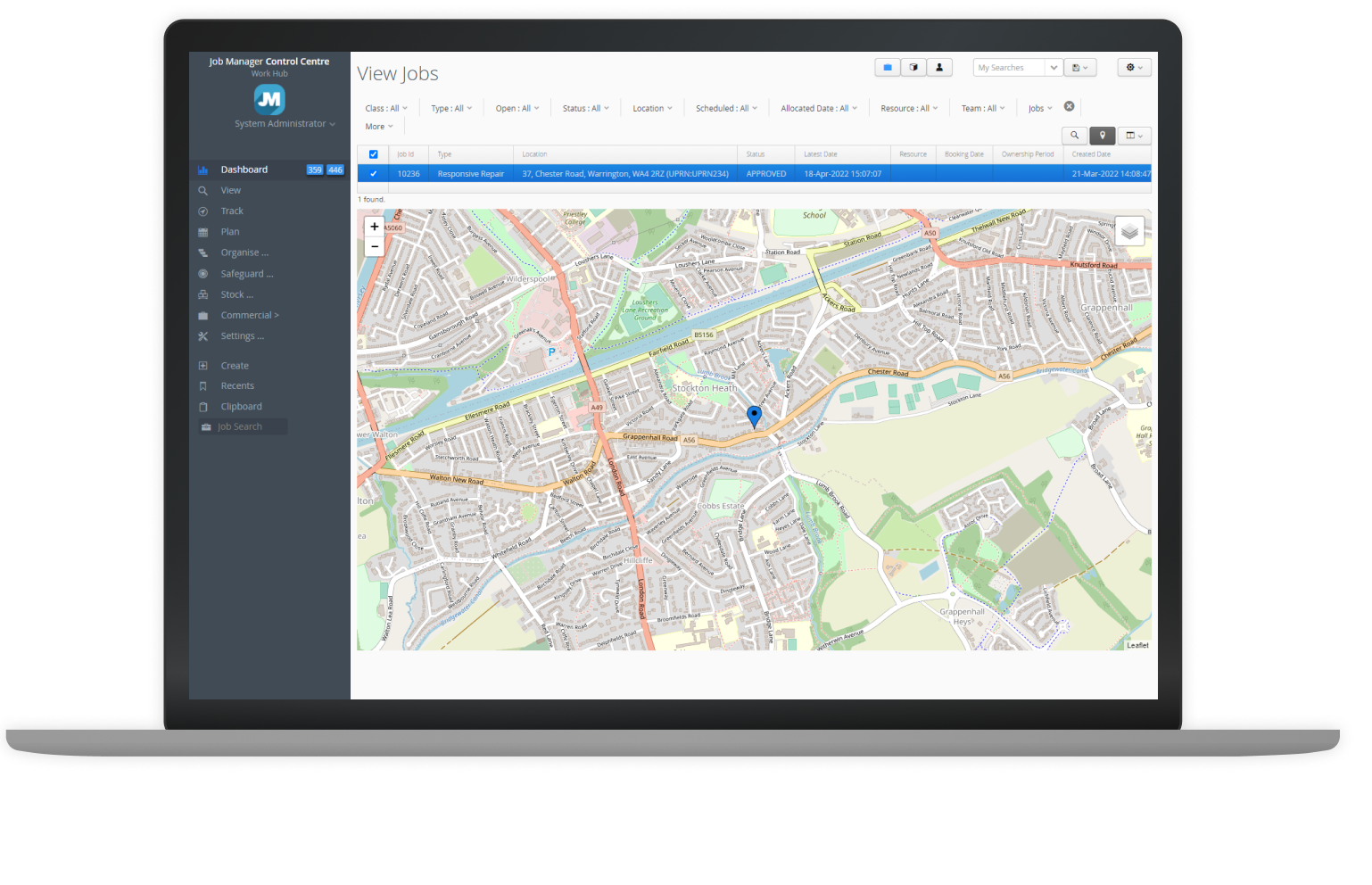 work management software in use