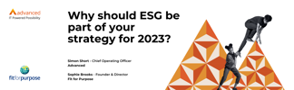 Why should ESG be part of your strategy for 2023?