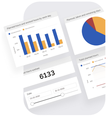 HCM software graphic