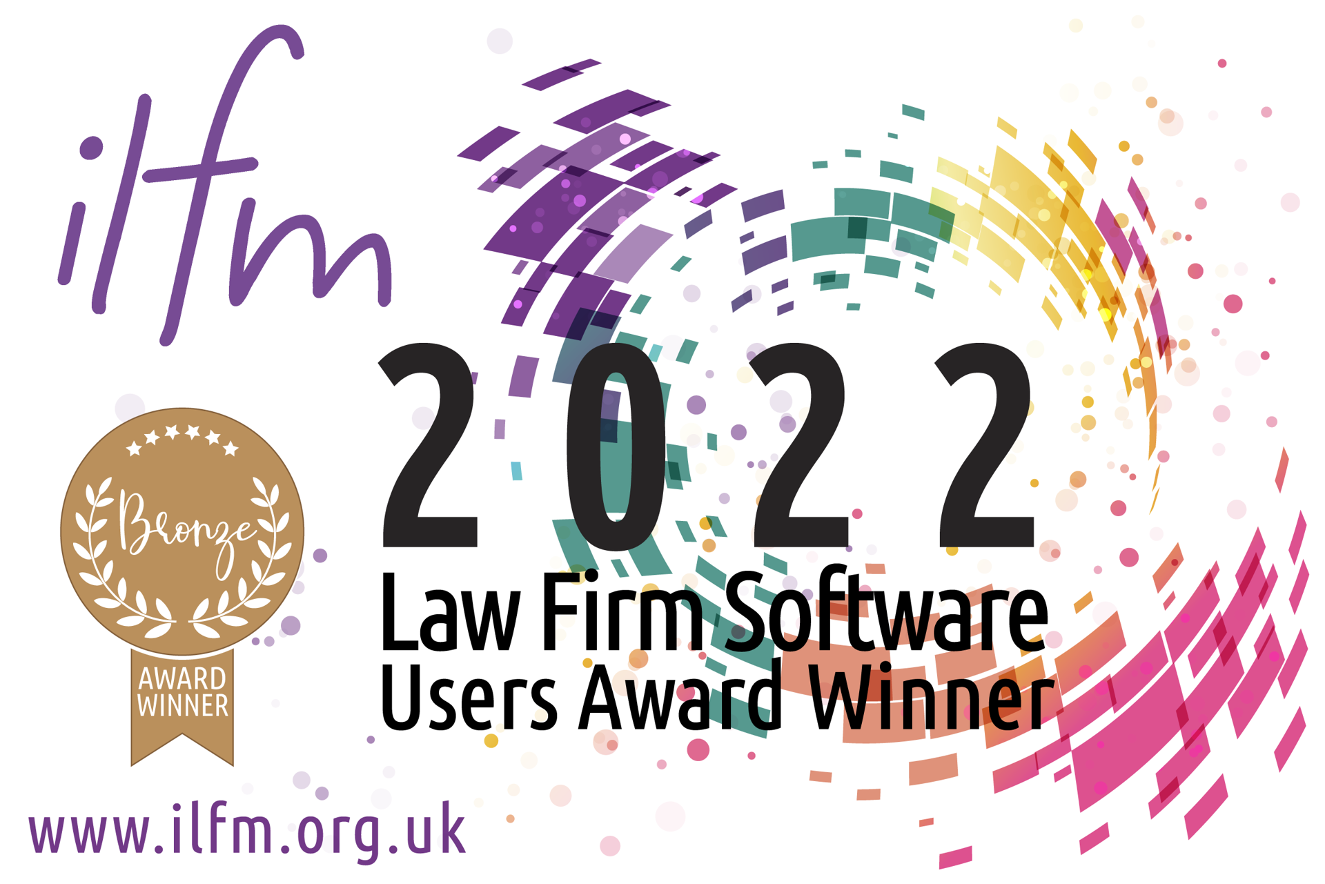 Advanced wins Bronze at ILFM Law Firm Software Users Award 2022
